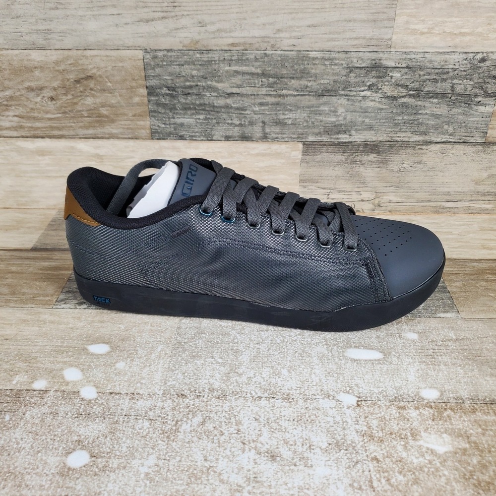 Giro Deed Mens Cycling Shoes Sz 12 Dark‎ Shadow Lace-Up Low Top Round Toe